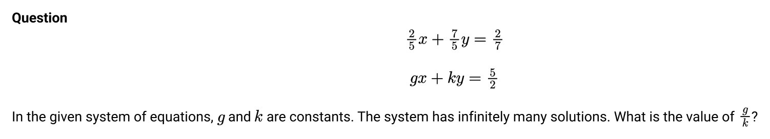 Math question 12 from SAT question bank